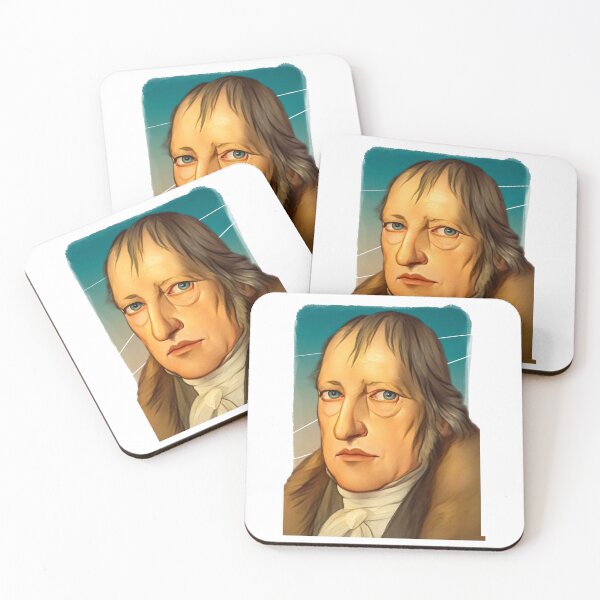 Artikelvorschau, Illustration des deutschen Philosophen Hegel entworfen und verkauft von ariela-bareldsa.