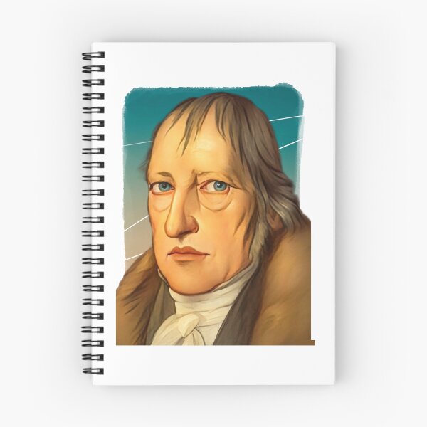 Item preview, German Philosopher Hegel illustration designed and sold by ariela-bareldsa.
