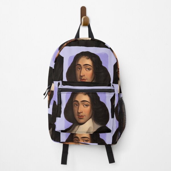 Item preview, Dutch Philosopher Baruch Spinoza - purple - illustration designed and sold by Litstoy.