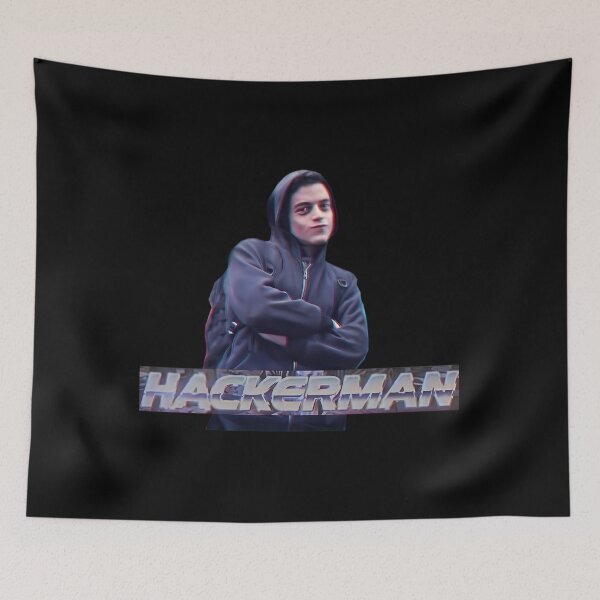 Item preview, HACKERMAN -Mr Robot  	 designed and sold by noecuzqi8.