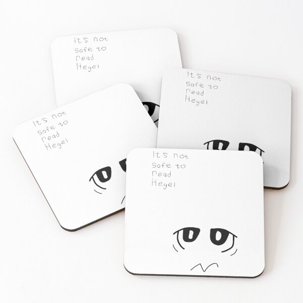 Item preview, It_s not safe to read Hegel designed and sold by ariela-bareldsa.