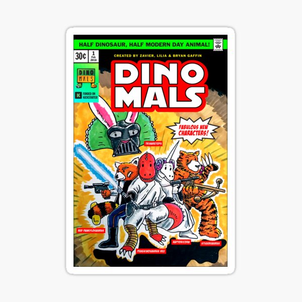 DINOMALS Cover Sticker