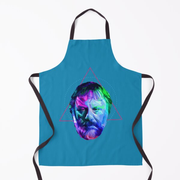 Item preview, Slavoj Zizek - Colorful Geometric Portrait designed and sold by ariela-bareldsa.