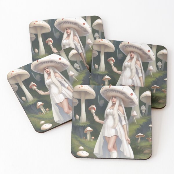 Item preview, Mushroom woman designed and sold by m-y-A-I-A-R-T-.