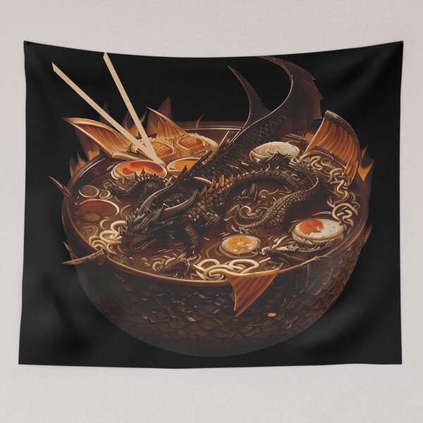 Item preview, Spicy Hot Dragon Ramen Noodles designed and sold by HideTheInsanity.