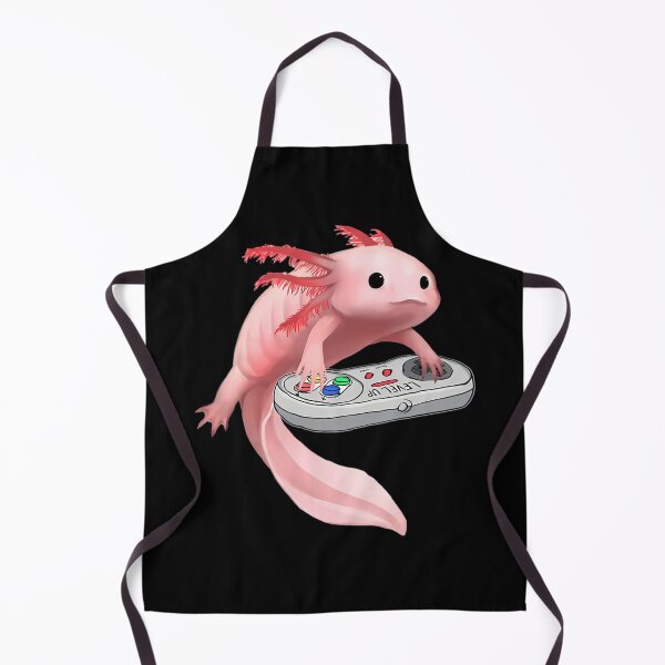 Item preview, Axolotl Fish Playing Video Game White-Axolotl Lizard Gamers  	 designed and sold by tinnpuhne67.