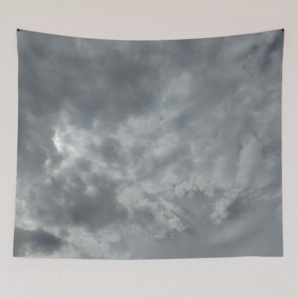 Item preview, Gray rainclouds designed and sold by tshuki.