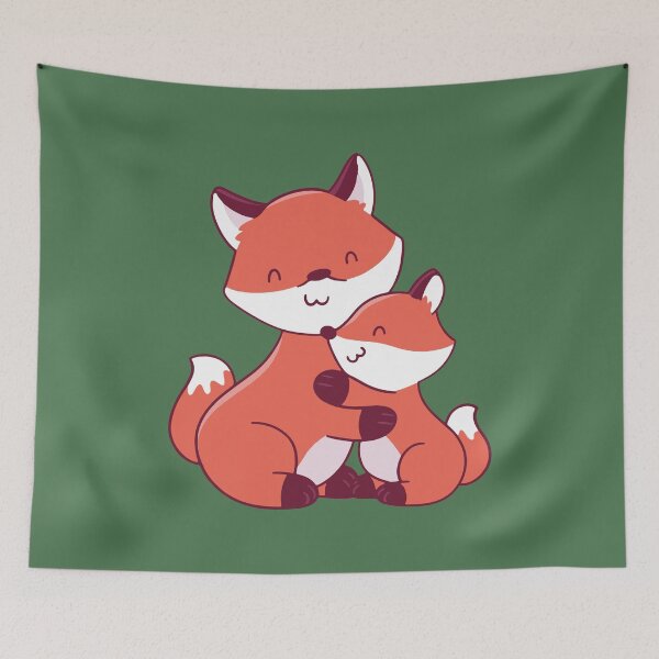 Item preview, fox family designed and sold by DerSenat.