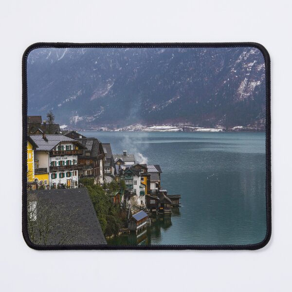 Item preview, Hallstatt Lakeside in Winter designed and sold by natejordanphoto.
