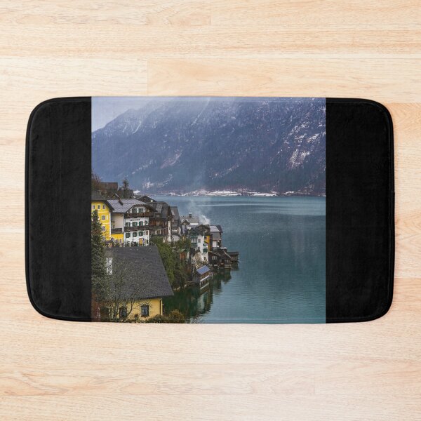 Item preview, Hallstatt Lakeside in Winter designed and sold by natejordanphoto.