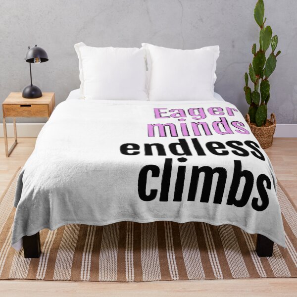 Item preview, Eager minds, endless climbs designed and sold by QuotopiaThreads.