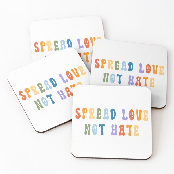 Item preview, Spread Love Not Hate designed and sold by HunterandBelle.