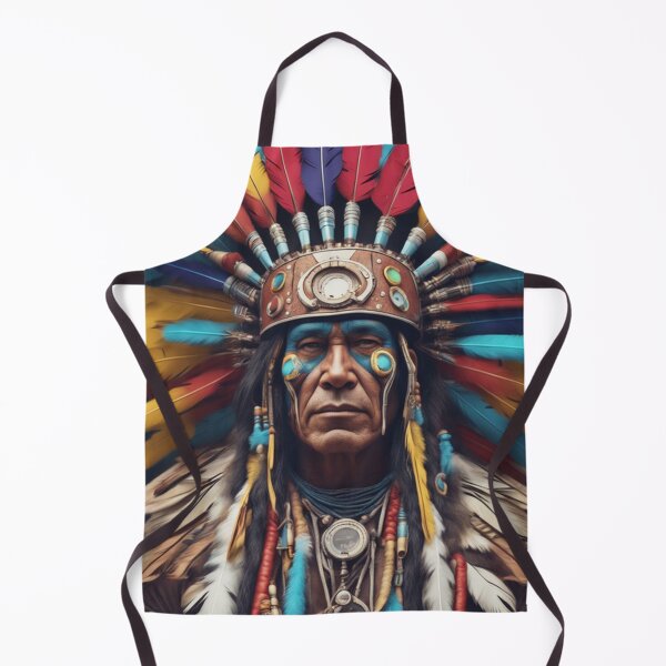 Item preview, Native American Indian Tribal Chief designed and sold by KALEIDOSCOPE UK.