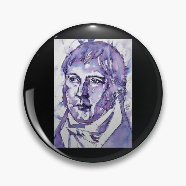 Item preview, HEGEL - watercolor portrait.2 designed and sold by ariela-barfield.