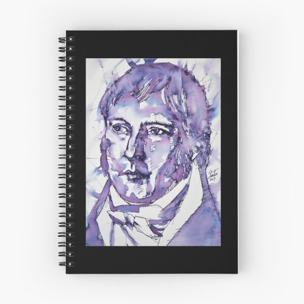 Item preview, HEGEL - watercolor portrait.2 designed and sold by ariela-barfield.