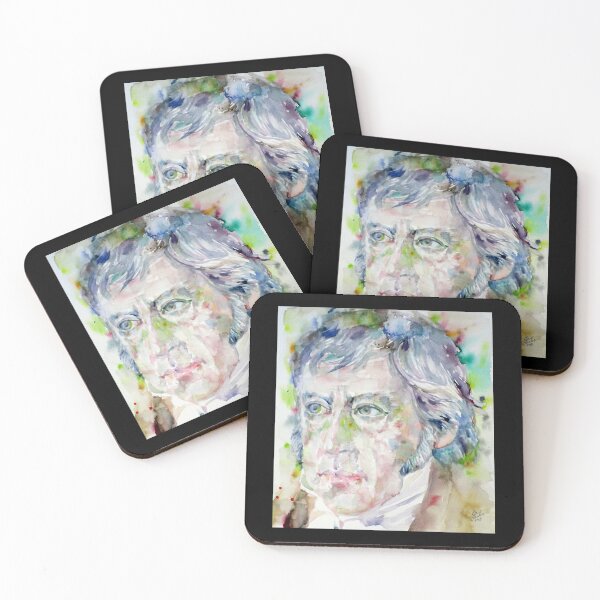 Item preview, HEGEL - watercolor portrait designed and sold by ariela-barfield.