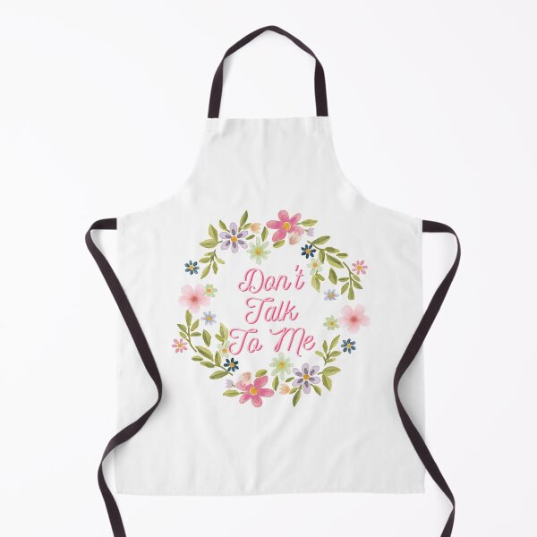Item preview, Don't Talk to Me- Flowers designed and sold by nyccatmom.