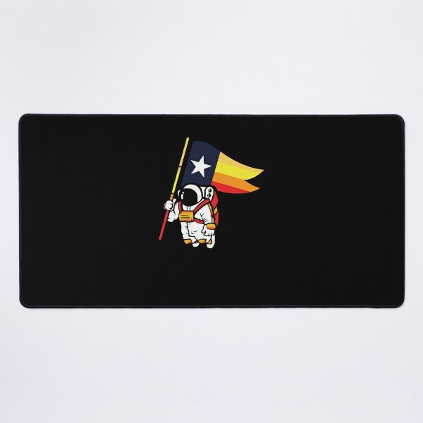 Houston Champ Texas Flag Astronaut Space City  Sticker for Sale by  Robbonard