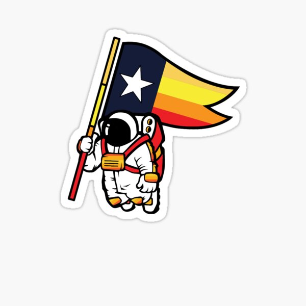 Houston Astros Orbit Sticker