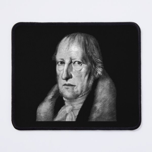 Item preview, philosopher Hegel, portrait designed and sold by ariela-barfield.
