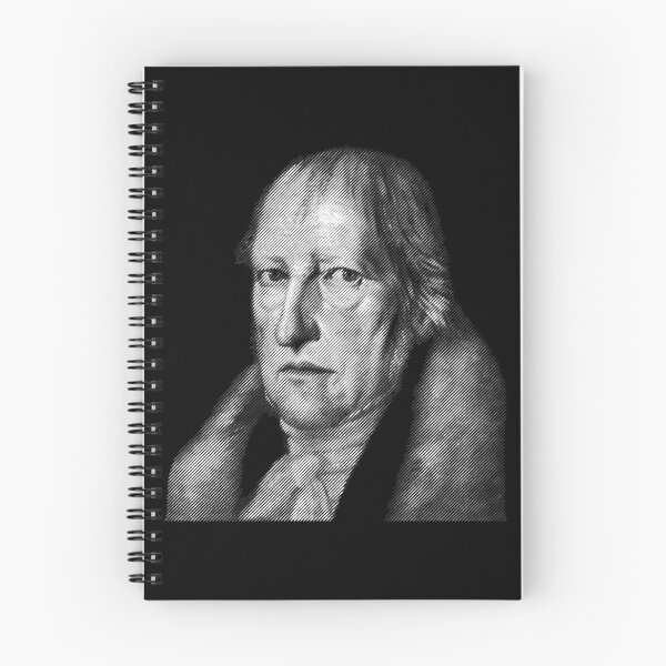 Item preview, philosopher Hegel, portrait designed and sold by ariela-barfield.