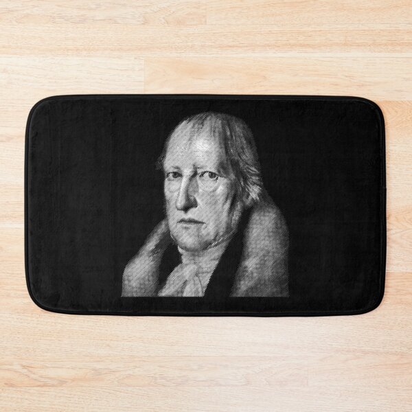Item preview, philosopher Hegel, portrait designed and sold by ariela-barfield.