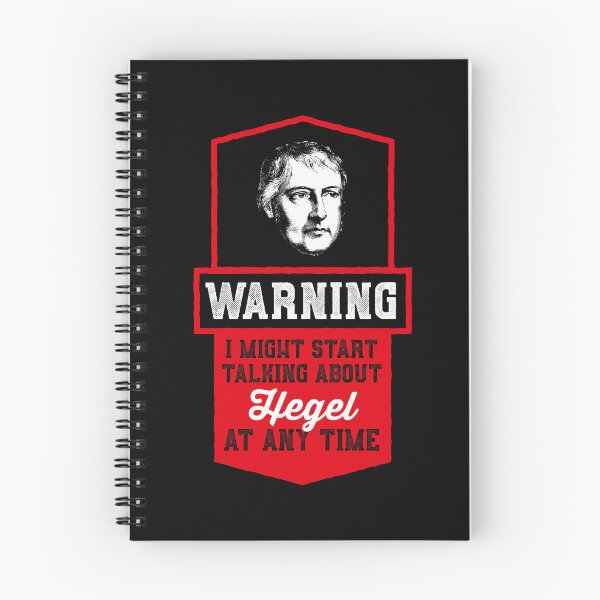 Item preview, Warning i might start talking about Hegel - Philosophy Gift designed and sold by ariela-barfield.