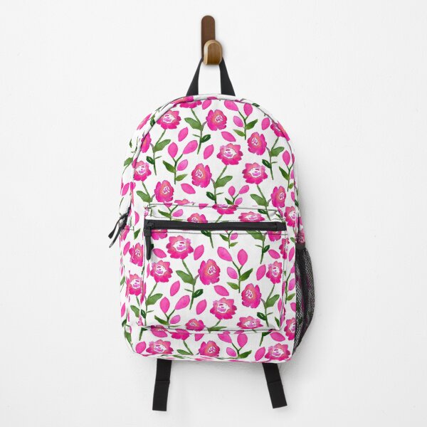Item preview, Hand Painted Pink Watercolor Roses | Pink Floral designed and sold by Lindsay Marie Patterns.