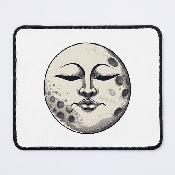 Item preview, moon face designed and sold by marjard.