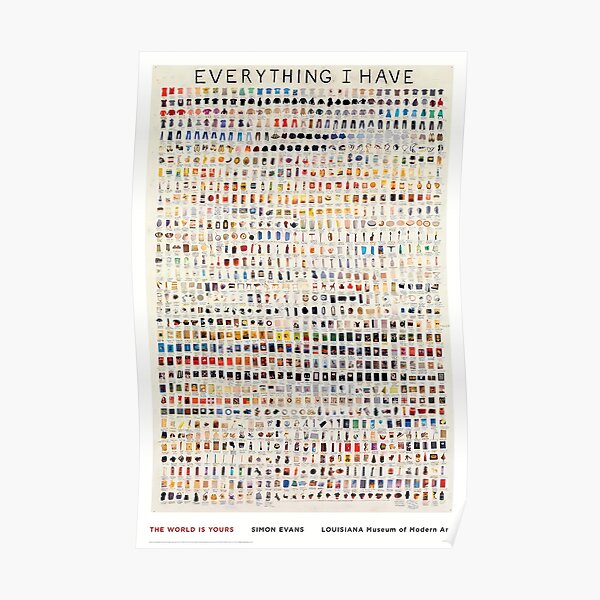 Simon Evans, Everything I Have Poster