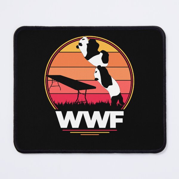 Item preview, WWF wrestling pandas    designed and sold by ChelseFlatley.