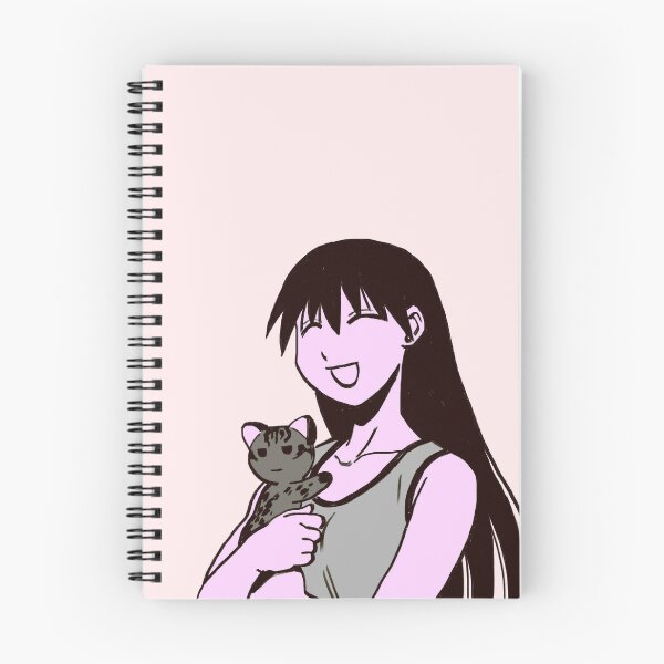 Item preview, I draw pink pastel happy sakaki hugging the iriomote cat maya / azumanga daioh manga designed and sold by RansRoom.
