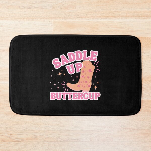 Item preview, Saddle Up Buttercup Retro Pink Cowgirl  designed and sold by EclecticPStore.