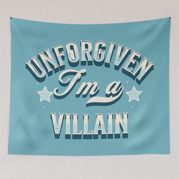 Item preview, Le sserafim unforgiven im a villain typography | Morcaworks designed and sold by Morcawork.