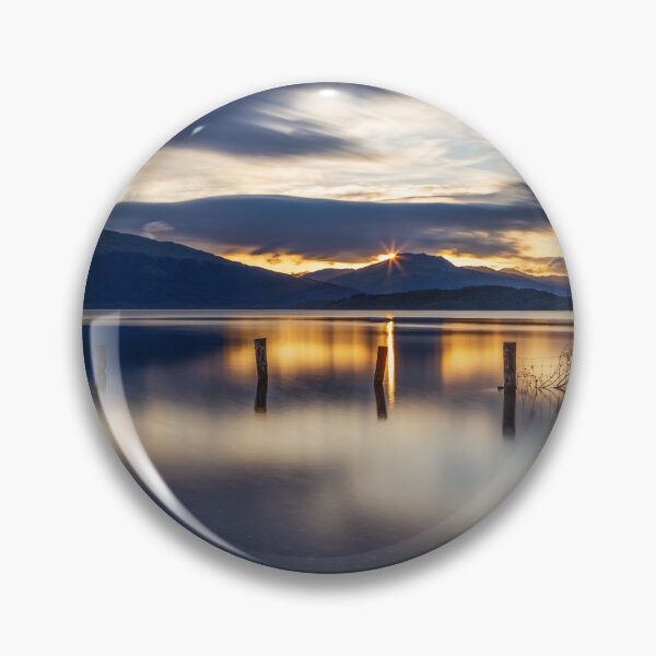 Item preview, Beautiful sunset at Loch Lomond, Scotland designed and sold by Victoria Ashman.