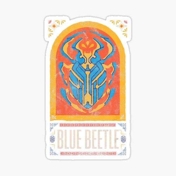 Blue Beetle Movie Sticker for Sale by vacnaspera