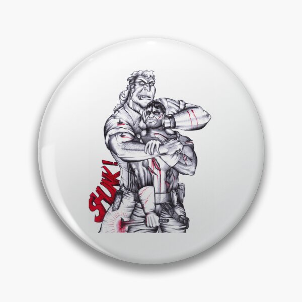 Item preview, Brock Samson vs Frank Castle designed and sold by EclecticPStore.
