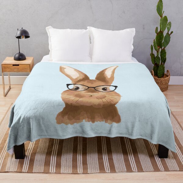 Item preview, Bunny with glasses designed and sold by DerSenat.