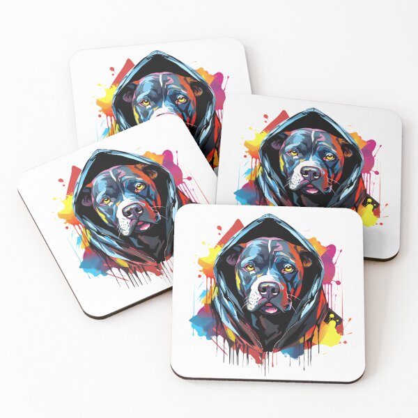 Item preview, Dog Pitbull Love Lovers Bulldog Fight Dog Doggy Doggo Owner Lover Bully Mom Dad Art designed and sold by MartynGrey.