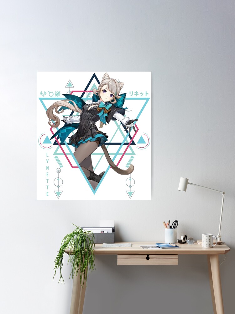  LEUEE Anime Spiritpact Poster Decorative Painting