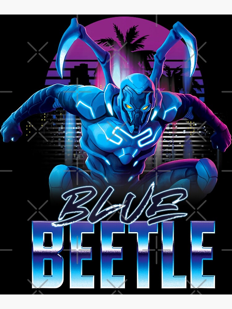 Blue Beetle Movie Sticker for Sale by vacnaspera