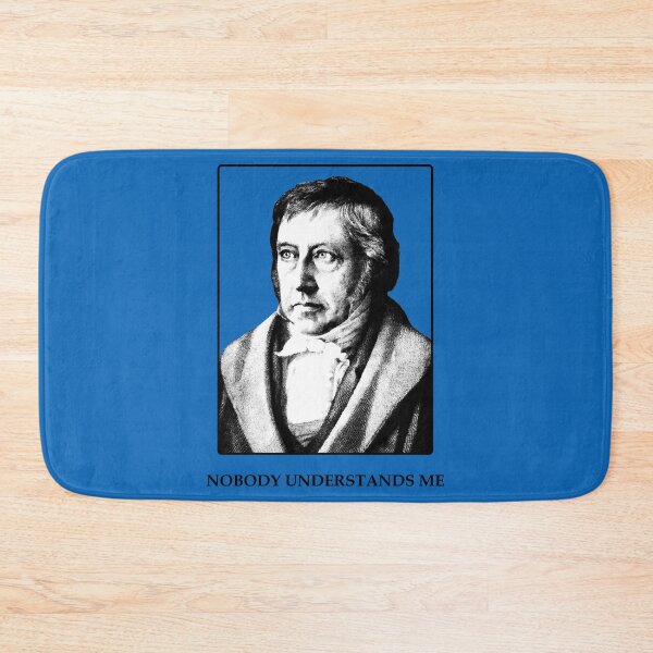 Item preview, Hegel - Nobody Understands Me - Funny Philosopher designed and sold by tarun-dane.