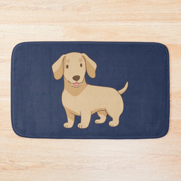 Item preview, Cute cream dachshund dog designed and sold by Yaragold.