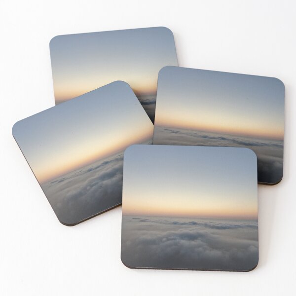 Item preview, Sunset above the clouds designed and sold by Dronart.