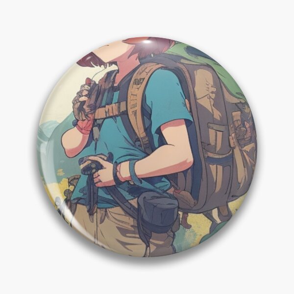 Item preview, Hiking Higher Ground Cartoon Design designed and sold by CreativityCurve.