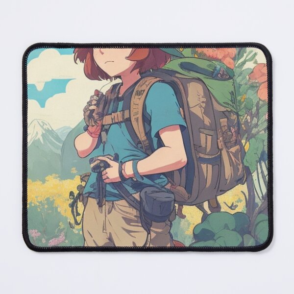 Item preview, Hiking Higher Ground Cartoon Design designed and sold by CreativityCurve.