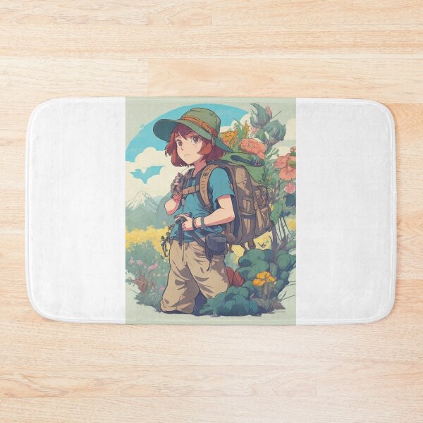 Item preview, Hiking Higher Ground Cartoon Design designed and sold by CreativityCurve.