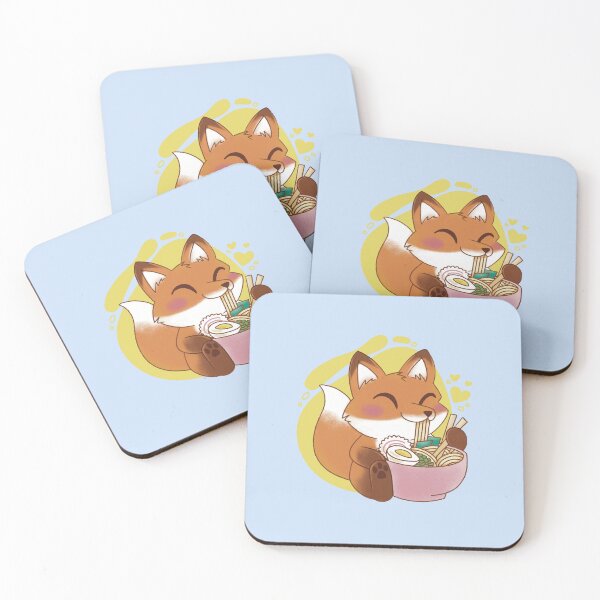Item preview, ramen fox designed and sold by DerSenat.