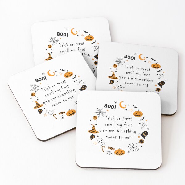 Item preview, Trick or treat, smell my feet, give me something sweet to eat classic t-shirt  designed and sold by Graphichut.