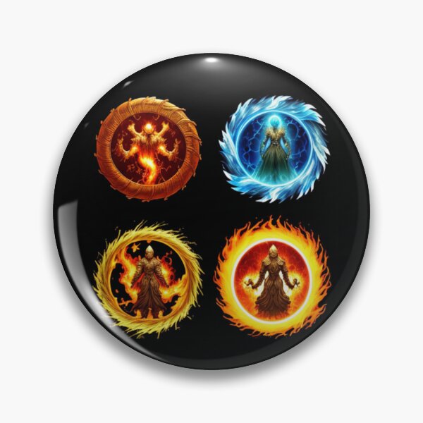Item preview, 4 Elementals designed and sold by Ishnu.